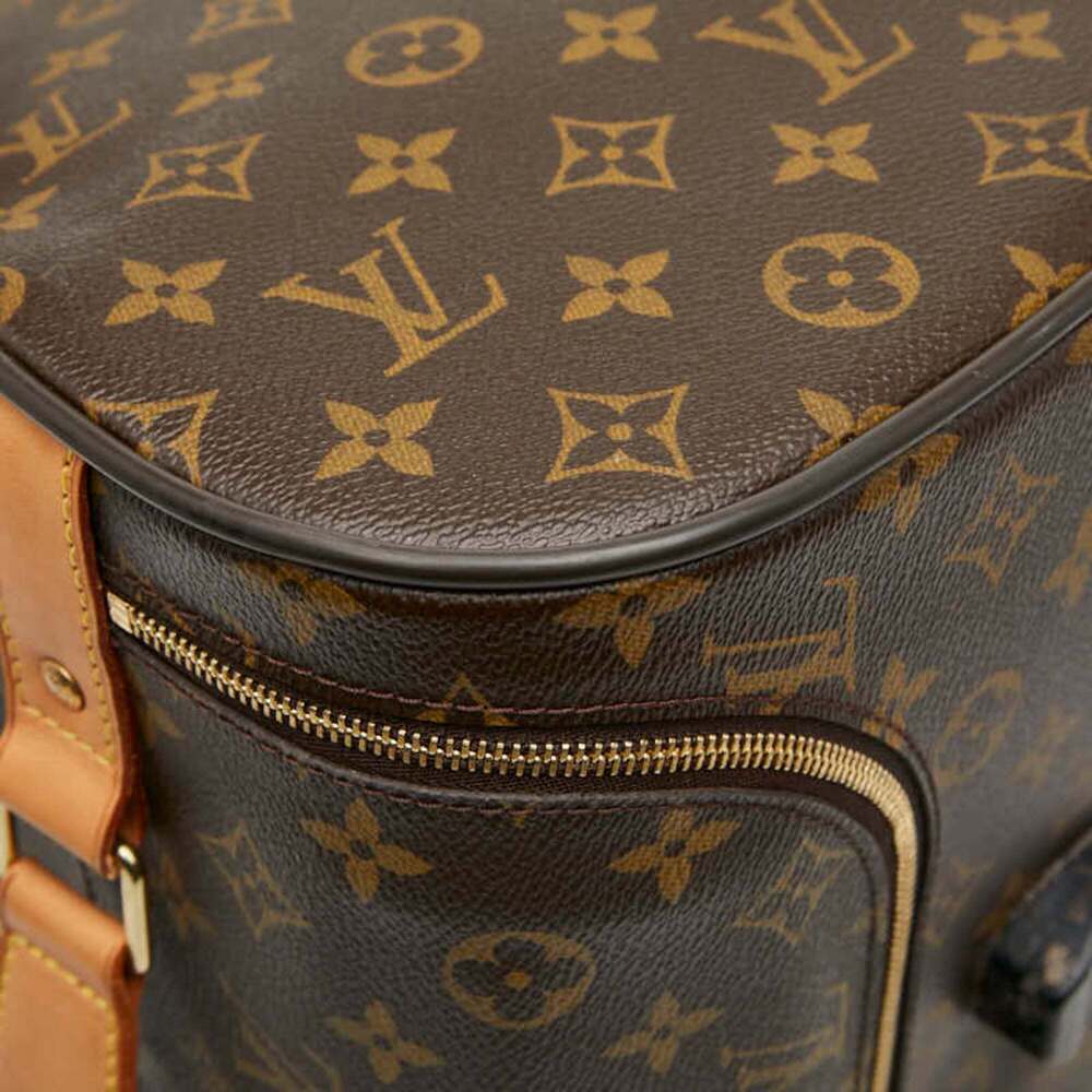 LOUIS VUITTON Brown Monogram Leather Boston Bag - Picture 8 of 13